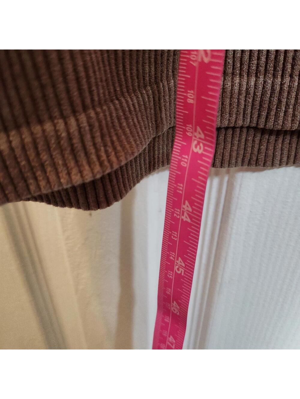 Almost Famous Brown Ribbed Sleeveless Bodycon Dress S/M - Picture 6 of 6